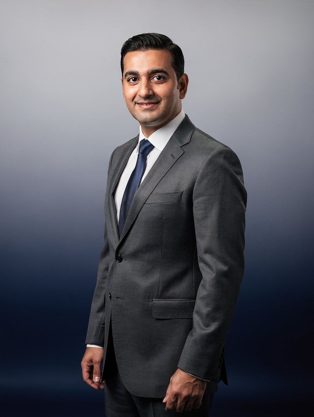 Portrait of Ahmed Al-Falah, Managing Director at DMCC